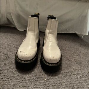 White Dr. Martens size 9